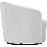 Mika Swivel Chair, Vance Mist