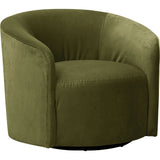 Mika Swivel Chair, Vance Jade