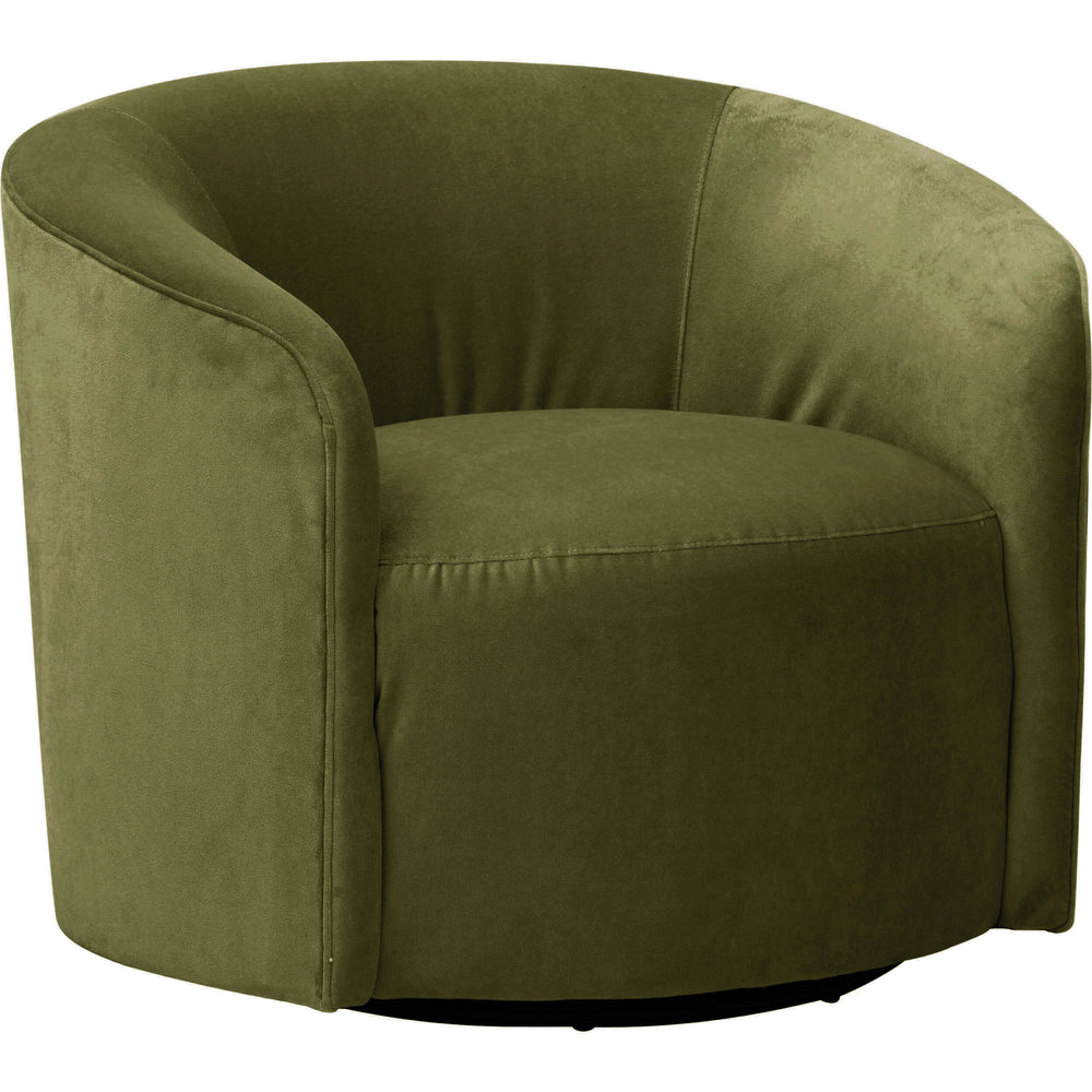 Mika Swivel Chair, Vance Jade
