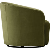 Mika Swivel Chair, Vance Jade