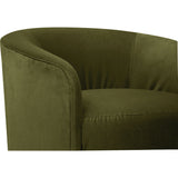Mika Swivel Chair, Vance Jade
