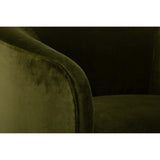 Mika Swivel Chair, Vance Jade