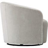 Mika Swivel Chair, Vance Mist