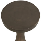Miko Drink Table, Dark Bronze-Furniture - Accent Tables-High Fashion Home