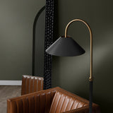 Milano Floor Lamp, Gold-Lighting-High Fashion Home