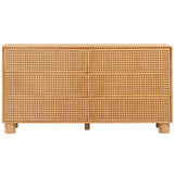 Miles 6 Drawer Dresser, Natural