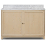 Millie Single Wide Vanity, Satin Bleached by Four Hands-Furniture-High Fashion Home
