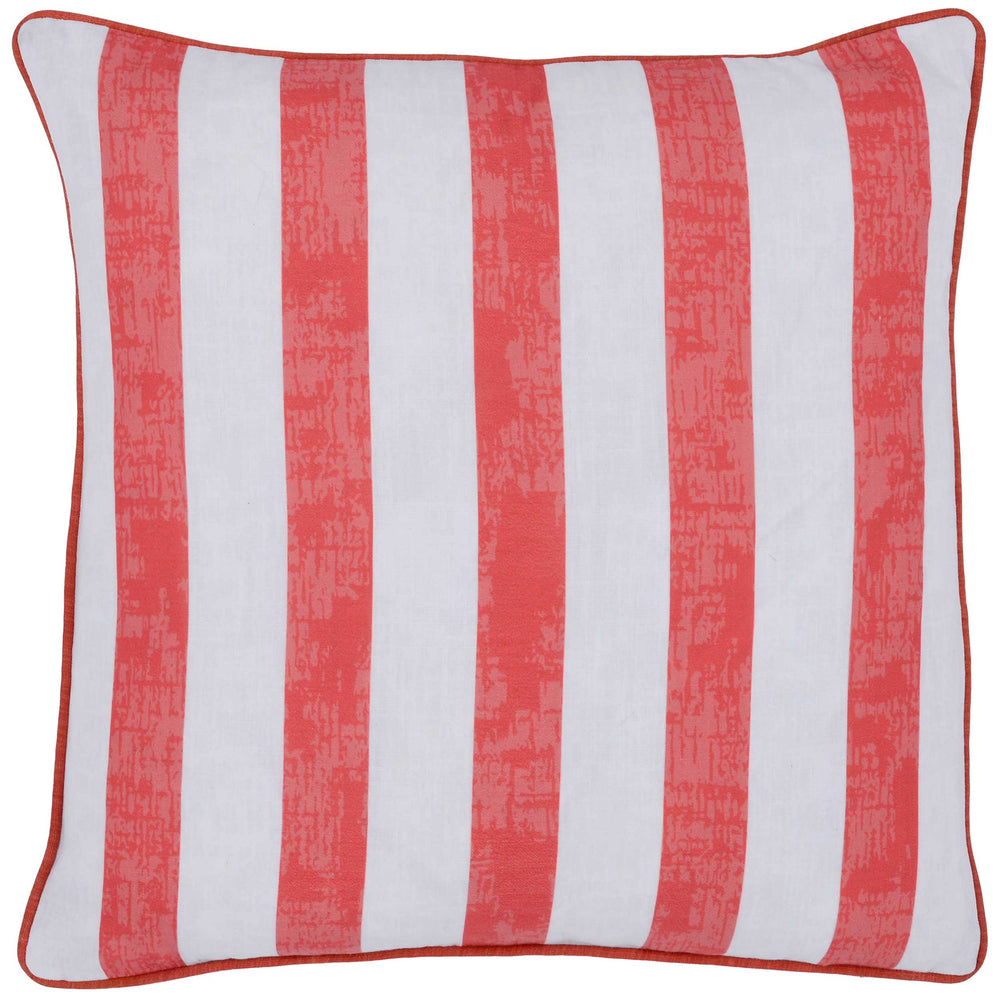 Milton Outdoor Pillow, Red-Accessories-High Fashion Home