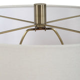 Mina Table Lamp, Ruby Red-Lighting-High Fashion Home