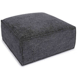 Mindy Ottoman, Charcoal-Furniture - Chairs-High Fashion Home