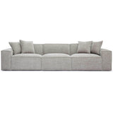 Mindy Sofa, Taupe-Furniture - Sofas-High Fashion Home