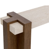 Minerva Console Table, Brown