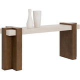 Minerva Console Table, Brown