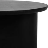 Minimalist Coffee Table, Black-Furniture - Accent Tables-High Fashion Home