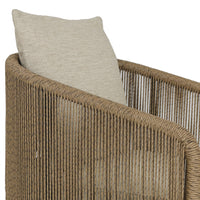 Minka Outdoor Dining Chair, Casa Cream, Set of 2