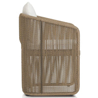 Minka Outdoor Dining Chair, Venao Ivory, Set of 2