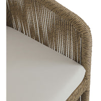 Minka Outdoor Dining Chair, Venao Ivory, Set of 2
