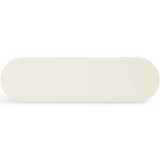 Mira Console Table, Cream