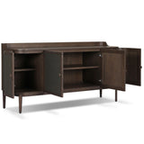 Mirabel Sideboard, Saddle Brown by Amber Lewis x Four Hands-Furniture - Storage-High Fashion Home