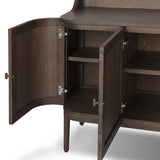 Mirabel Sideboard, Saddle Brown by Amber Lewis x Four Hands-Furniture - Storage-High Fashion Home