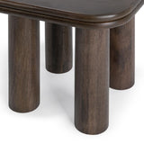 Miranda End Table, Cocoa Brown-Furniture - Accent Tables-High Fashion Home