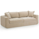 Miri Sofa, Sand-Furniture - Sofas-High Fashion Home