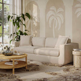 Miri Sofa, Sand-Furniture - Sofas-High Fashion Home