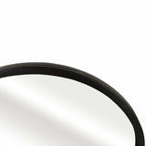 Mirror on Stand w/Ball Feet, Black