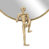 Mirror w/Man, Gold