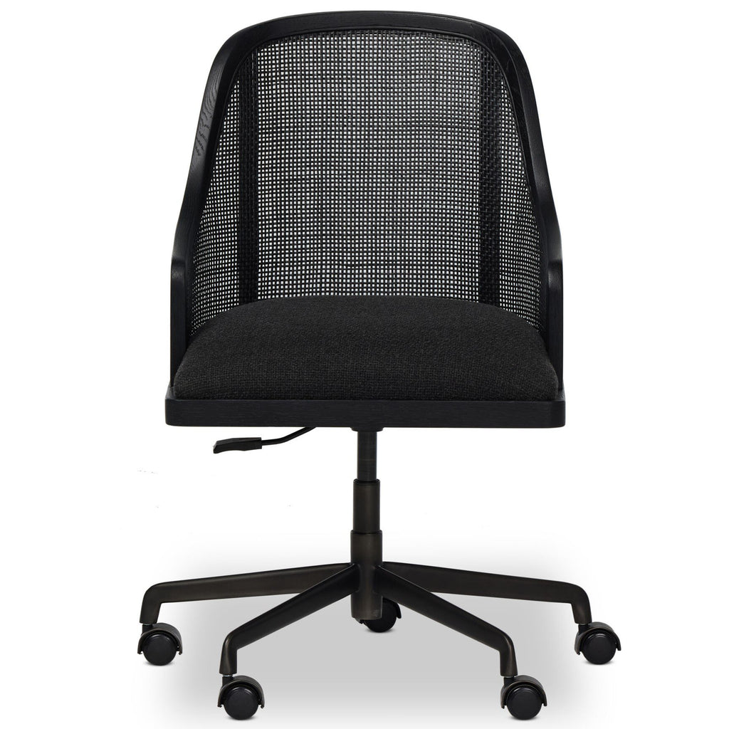 Mischa Desk Chair, Gibson Black by Four Hands – High Fashion Home