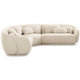 Misty Modular L-Sectional, Cream