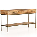 Mitzie Console Table, Amber