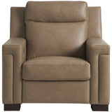 Mixon Leather Power Motion Chair, Caruso Falvo-Furniture - Chairs-High Fashion Home