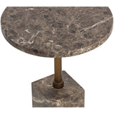 Mizani End Table, Brown-Furniture - Accent Tables-High Fashion Home
