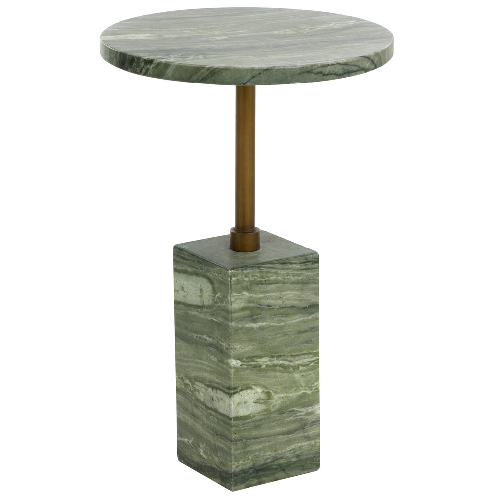 Mizani End Table, Green-Furniture - Accent Tables-High Fashion Home