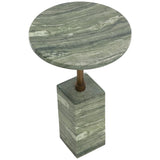 Mizani End Table, Green-Furniture - Accent Tables-High Fashion Home