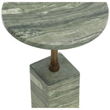Mizani End Table, Green-Furniture - Accent Tables-High Fashion Home