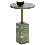 Mizani End Table, Green-Furniture - Accent Tables-High Fashion Home