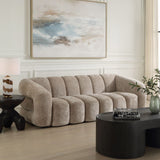 Modella Sofa, Beige-Furniture - Sofas-High Fashion Home