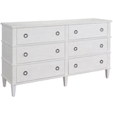 Moder 6 Drawer Dresser, Rustic Oak-Furniture - Bedroom-High Fashion Home