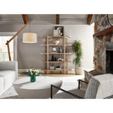 Modern Etagere, White Oak-Furniture - Storage-High Fashion Home