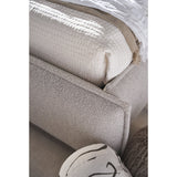 Modern Lux King Bed, Medina Pebble-Furniture - Bedroom-High Fashion Home
