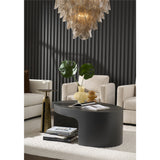 Modern Metal Martini Table, Gold-Furniture - Accent Tables-High Fashion Home