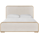 Modern Nomad Bed, Canberra Ivory-Furniture - Bedroom-High Fashion Home
