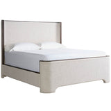 Modern Sable Bed, Monique Linen-Furniture - Bedroom-High Fashion Home