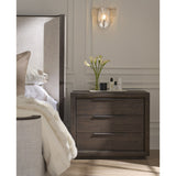 Modern Sable Bed, Monique Linen-Furniture - Bedroom-High Fashion Home
