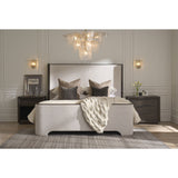 Modern Sable Bed, Monique Linen-Furniture - Bedroom-High Fashion Home