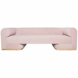 Modern Sofa, Blush