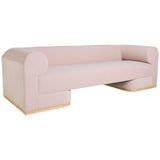 Modern Sofa, Blush
