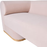 Modern Sofa, Blush